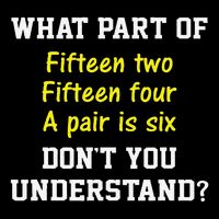 Cribbage Player Lover Joke Forcard Game Cribbage 16 in Basic Backpack