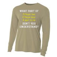 Cribbage Player Lover Joke Forcard Game Cribbage Cooling Performance Long Sleeve Crew