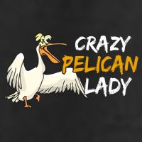 Crazy Pelican Lady Fnny Pelican Lover Gift National Bird Day Gift Cool Comfort Performance Bucket Hat