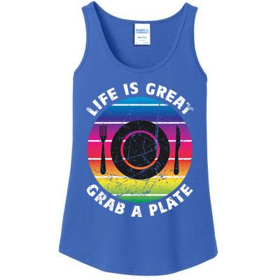 Chef Positivity Life Is Great Cruise Cruising Buffet Foodie Gift Ladies Essential Tank