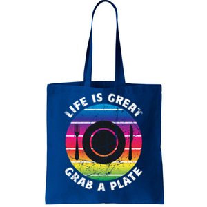 Chef Positivity Life Is Great Cruise Cruising Buffet Foodie Gift Tote Bag