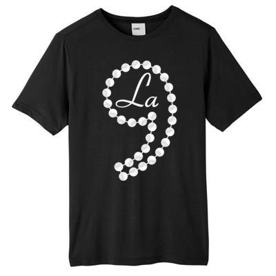 Comma Plus La Kamala Harris Pearls Usa President Election 24 Great Gift Tall Fusion ChromaSoft Performance T-Shirt