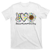 Colorful Peace Love International Dot Day Celebration T-Shirt