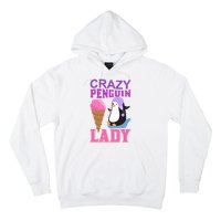 Crazy Penguin Lady Hoodie