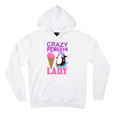 Crazy Penguin Lady Hoodie