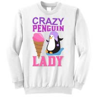 Crazy Penguin Lady Sweatshirt