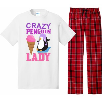 Crazy Penguin Lady Pajama Set