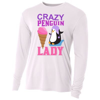 Crazy Penguin Lady Cooling Performance Long Sleeve Crew