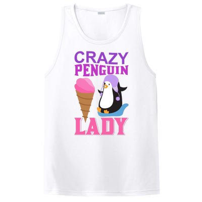 Crazy Penguin Lady PosiCharge Competitor Tank