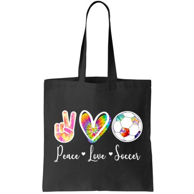 Cute Peace Love Soccer Bag