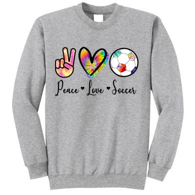 Cute Peace Love Soccer Sweatshirt