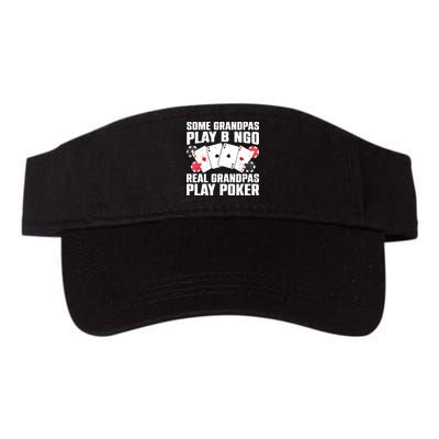 Cool Poker Lover Art For Grandpa Casino Card Gambling Visor