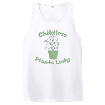 Childless Plant Lady Funny Garden Art For Women Plant Lover PosiCharge Competitor Tank