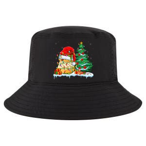 Cream Puff Lover Christmas Cream Puff Wearing Santa Hat Cool Comfort Performance Bucket Hat