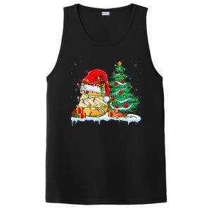 Cream Puff Lover Christmas Cream Puff Wearing Santa Hat PosiCharge Competitor Tank