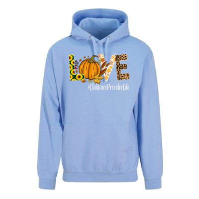 Care Provider Love Fall Pumpkin Leopard Halloween Cute Gift Unisex Surf Hoodie