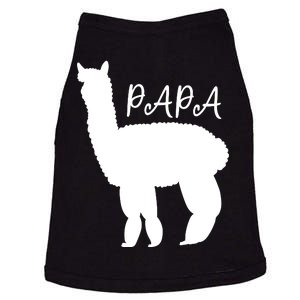 Cute Papa Llama Animal Dad Doggie Tank