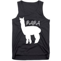 Cute Papa Llama Animal Dad Tank Top