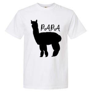 Cute Papa Llama Animal Dad Garment-Dyed Heavyweight T-Shirt