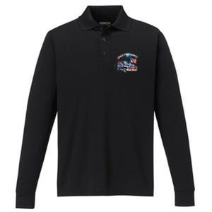 Chag's Pyrotechnics Lighting up the 4th of July in Style! Performance Long Sleeve Polo