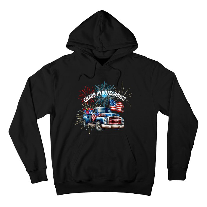 Chag's Pyrotechnics Lighting up the 4th of July in Style! Hoodie