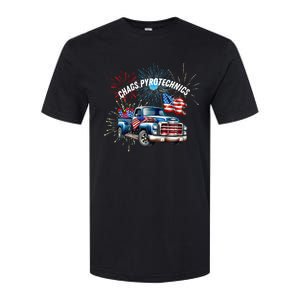 Chag's Pyrotechnics Lighting up the 4th of July in Style! Softstyle CVC T-Shirt