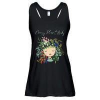 Crazy Plant Lady Green Thumb Green Earth Eco Friendly Ladies Essential Flowy Tank