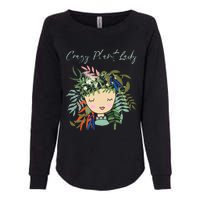 Crazy Plant Lady Green Thumb Green Earth Eco Friendly Womens California Wash Sweatshirt