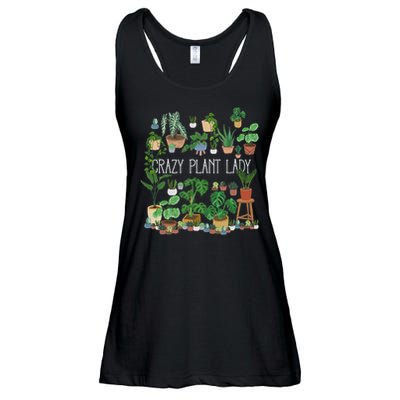 Crazy Plant Lady Mom Mother Ladies Essential Flowy Tank