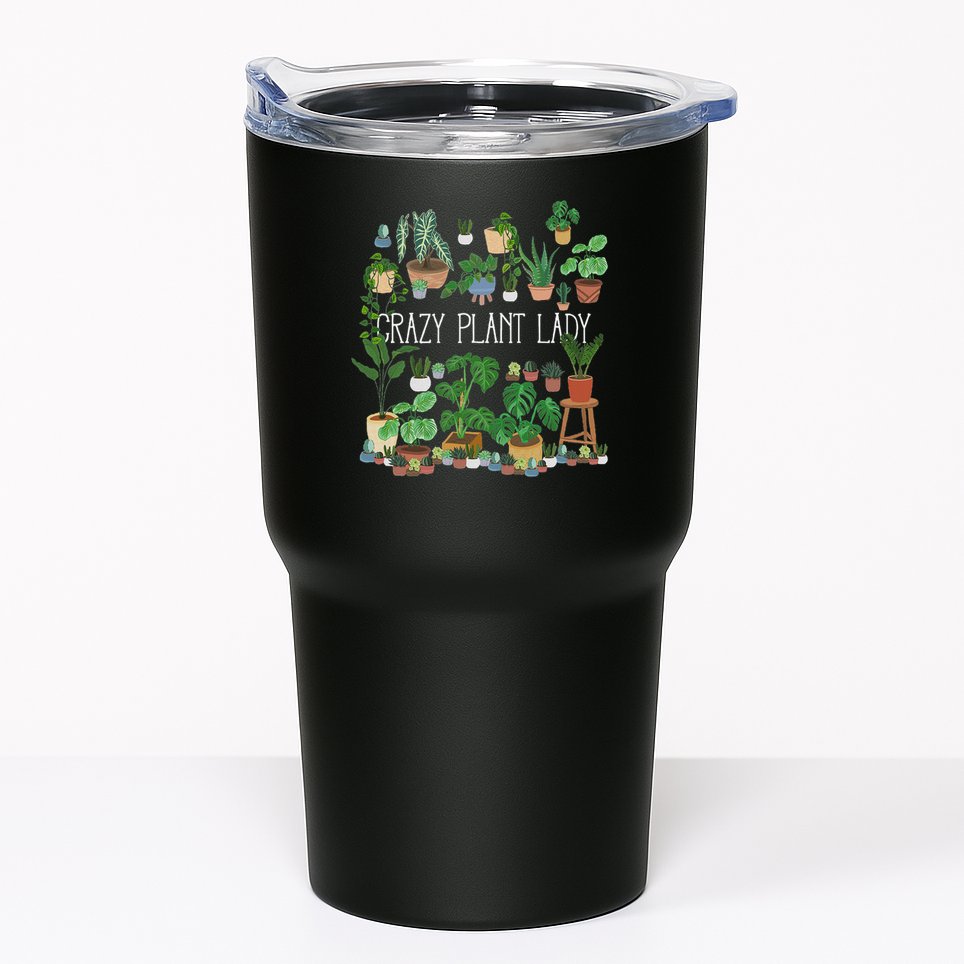 Crazy Plant Lady Mom Mother Tumbler