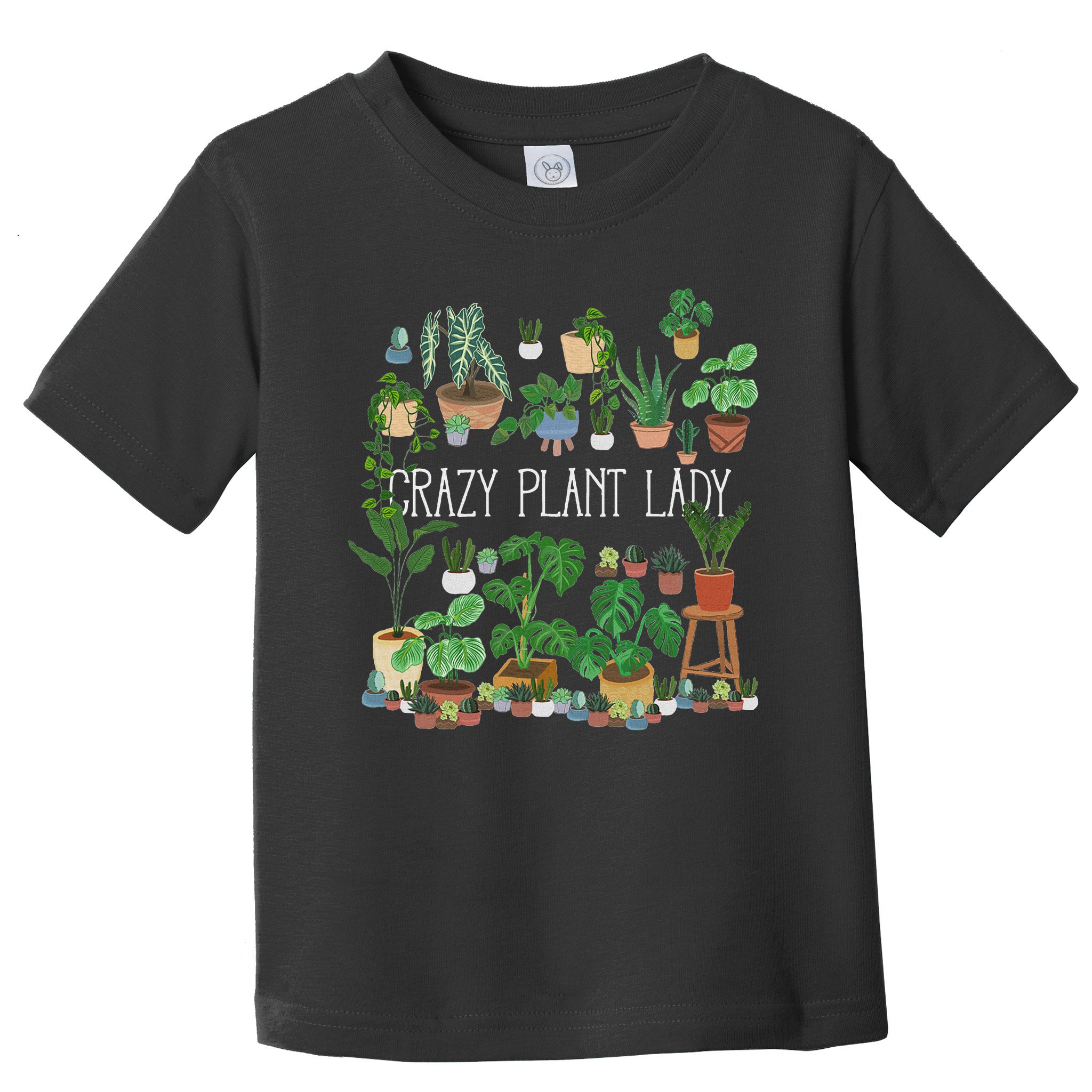 Crazy Plant Lady Mom Mother Toddler T-Shirt