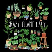 Crazy Plant Lady Mom Mother Toddler T-Shirt