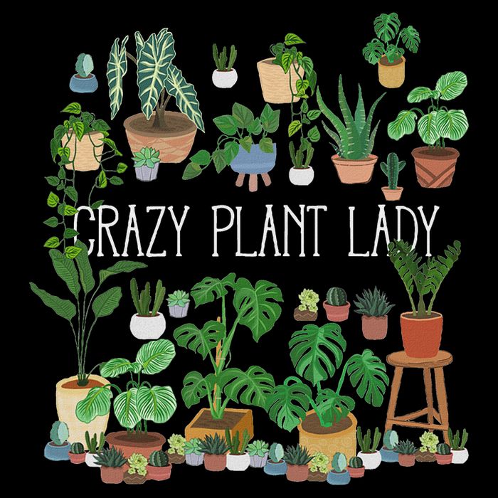 Crazy Plant Lady Mom Mother Toddler T-Shirt