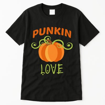 CUTE PUNKIN LOVE Halloween Costume Gift Tall T-Shirt