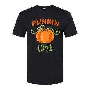 CUTE PUNKIN LOVE Halloween Costume Gift Softstyle CVC T-Shirt