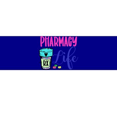 Cute Pharmacy Life Medication Pill Pharmacist Pharmacy Tech Gift Bumper Sticker