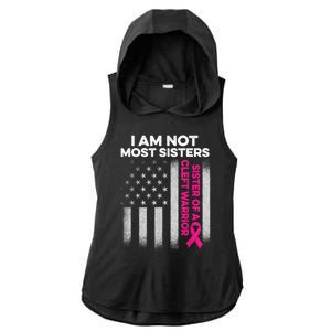 Cleft Palate Lip Most Sister Strong Awareness Ladies PosiCharge Tri-Blend Wicking Draft Hoodie Tank