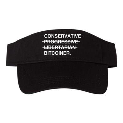 Conservative Progressive Libertarian Bitcoiner Visor