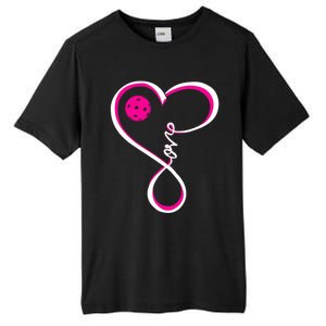 Cute Pickleball Ladies I Love Pickleball Gift Tall Fusion ChromaSoft Performance T-Shirt