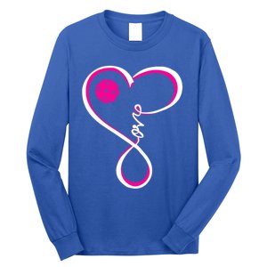 Cute Pickleball Ladies I Love Pickleball Gift Long Sleeve Shirt