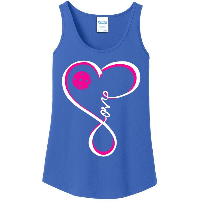 Cute Pickleball Ladies I Love Pickleball Gift Ladies Essential Tank