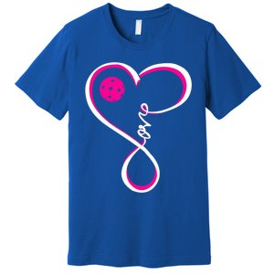 Cute Pickleball Ladies I Love Pickleball Gift Premium T-Shirt