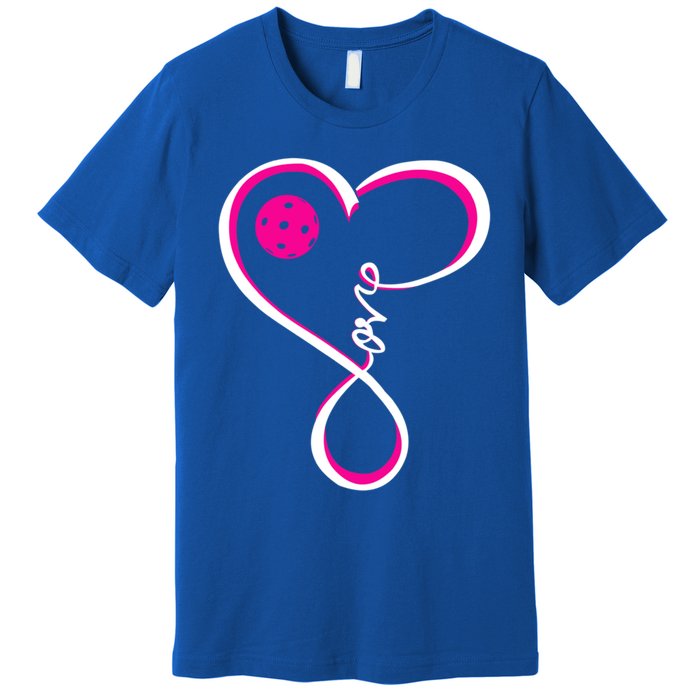 Cute Pickleball Ladies I Love Pickleball Gift Premium T-Shirt