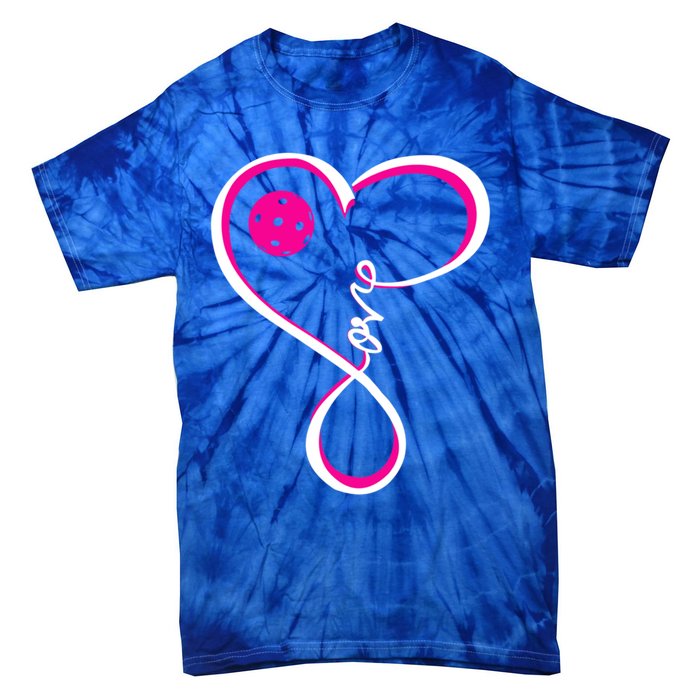 Cute Pickleball Ladies I Love Pickleball Gift Tie-Dye T-Shirt