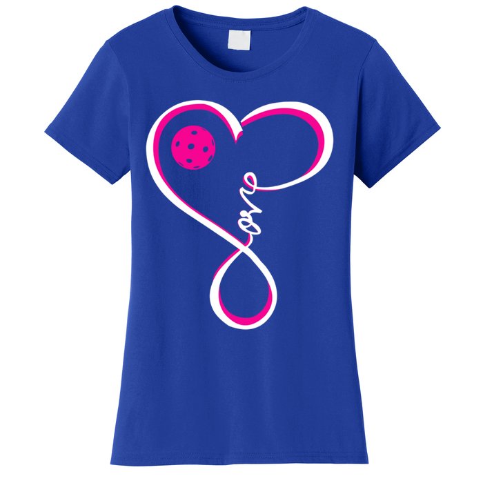 Cute Pickleball Ladies I Love Pickleball Gift Women's T-Shirt