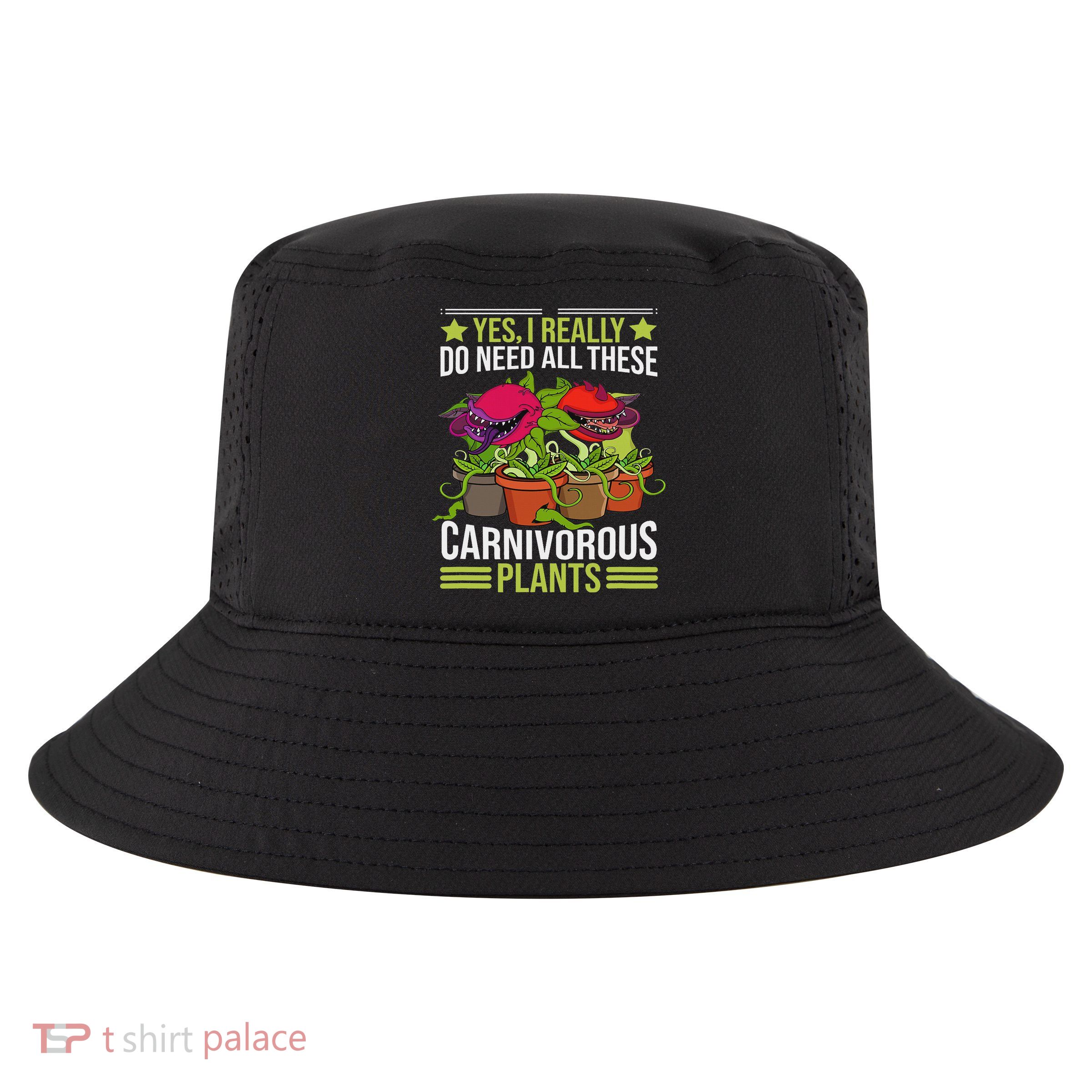 Carnivorous Plants Lover Sarracenia Venus Fly Trap Cool Comfort Performance Bucket Hat
