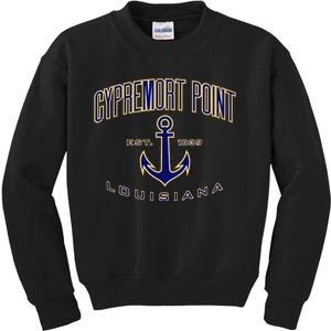 Cypremort Point La Kids Sweatshirt