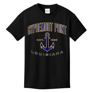 Cypremort Point La Kids T-Shirt