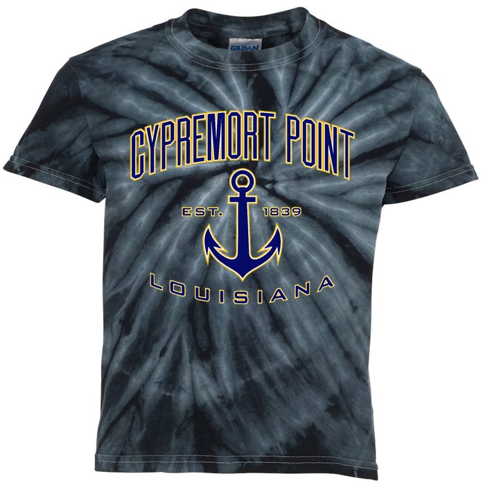 Cypremort Point La Kids Tie-Dye T-Shirt