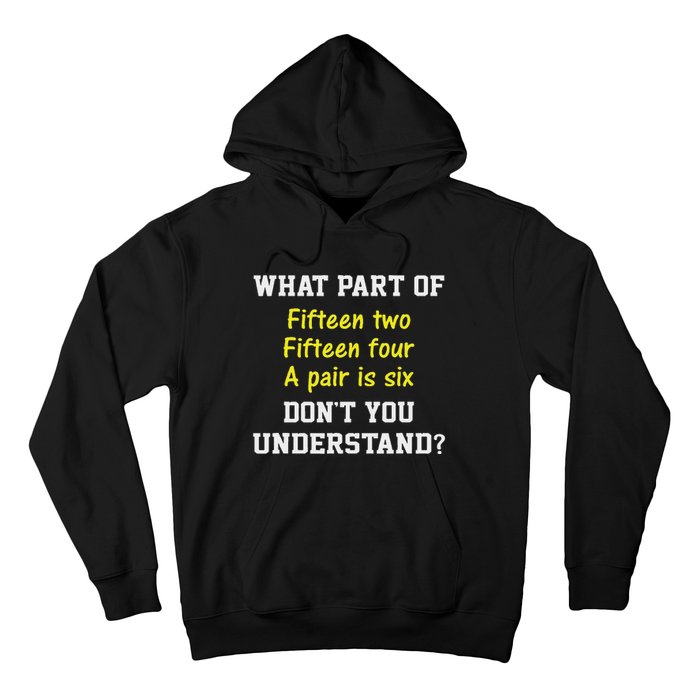 Cribbage Player Lover Joke Card Game Cribbage Hoodie